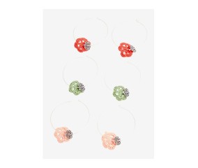Patron crochet Boucles d'oreilles DMC - modèle à télécharger