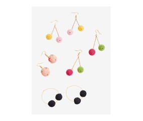 Patron crochet Boucles d'oreilles DMC - modèle à télécharger