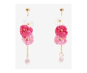 Patron crochet Boucles d'oreilles DMC - modèle à télécharger