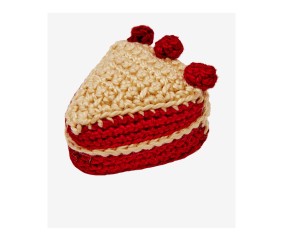 Patron crochet Tranche de gâteau DMC - modèle à télécharger