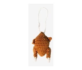 Patron crochet Dinde rôtie DMC - modèle à télécharger