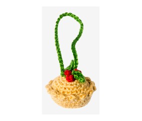 Patron crochet Tarte à la viande DMC - modèle à télécharger