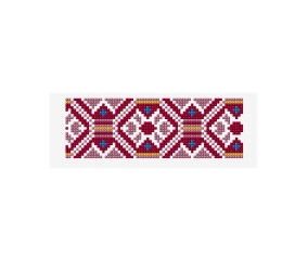 Grille point de croix Motif Roumain Antique motif DMC