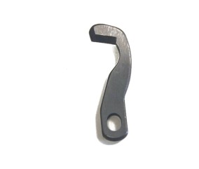 Couteau supérieur Brother XB1687001 - la lame coudée vue de face