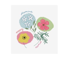 Grille point de croix...