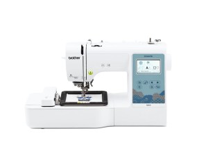 Brother Innov-is M340e - vue de face pendant une broderie