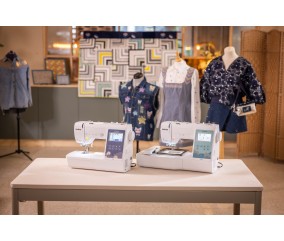 Brother Innov-is M340e - installée dans un atelier de couture