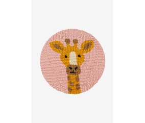 Patron punch needle Girafe DMC - modèle à télécharger
