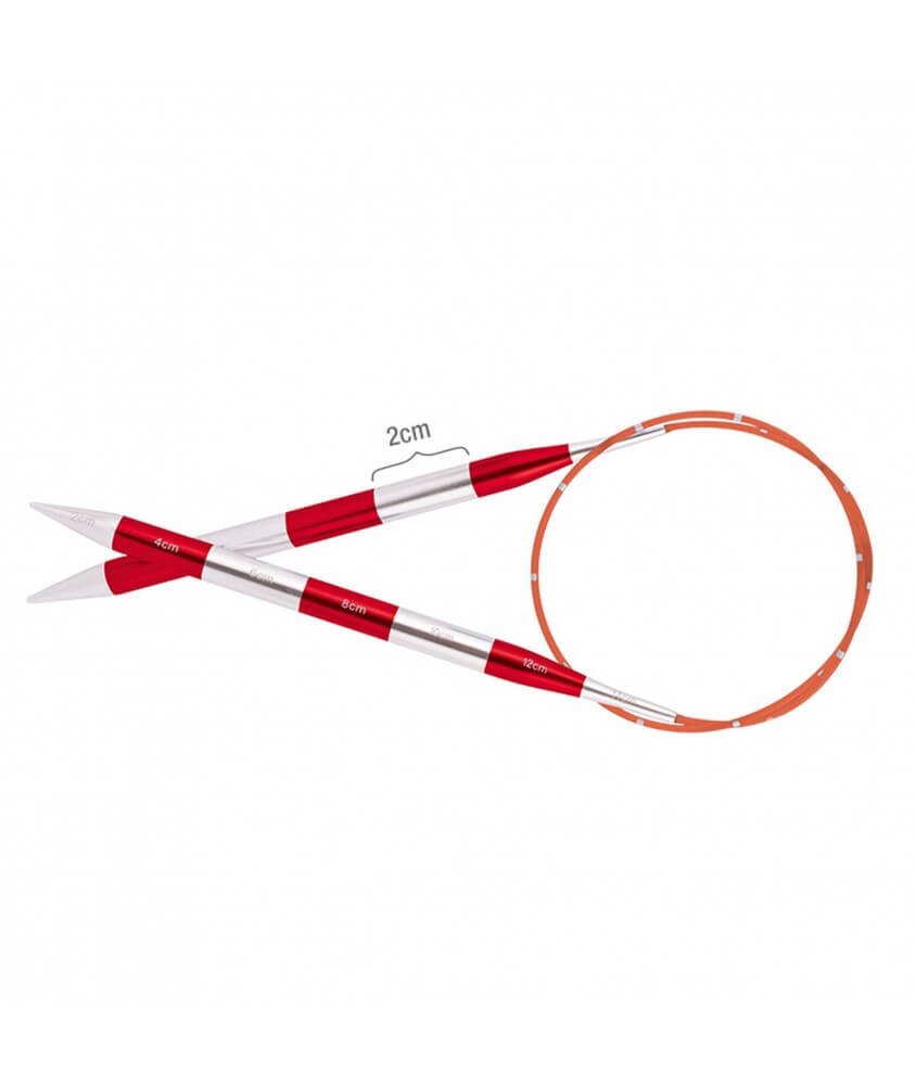 Aiguilles circulaires fixes cable 40 cm Smartstix du N° 2 à 3,5 - Knitpro Aiguilles circulaires fixes cable 40 cm Smartstix du N° 2 à 3,5 - Knitpro
