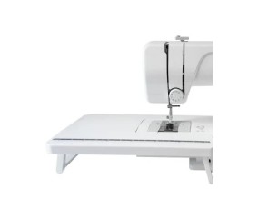 Table d'extension Brother WT13 - vue de dessus avec règle graduée