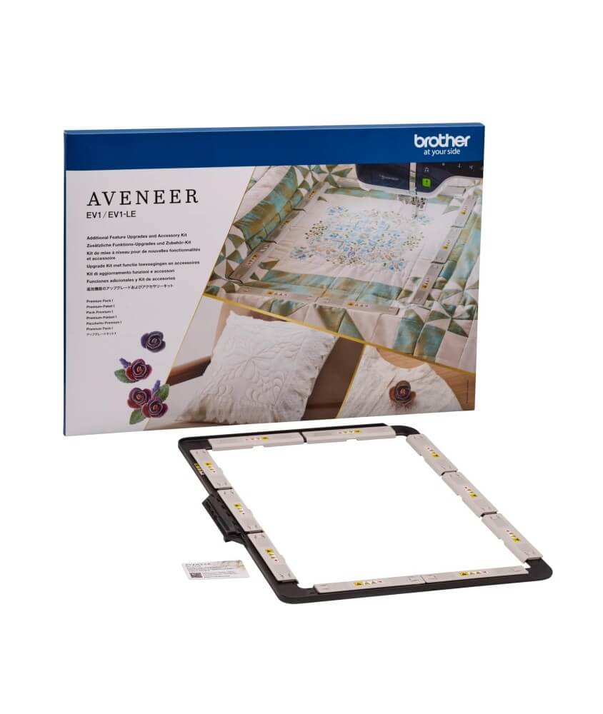 Kit de mise à niveau Brother Aveneer EV1 UGKEV1 - contenu du kit avec le cadre magnétique
