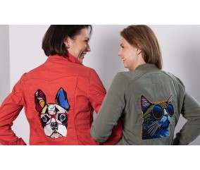 Kit de mise à niveau Brother Aveneer EV1 UGKEV1 - grands motifs de broderie sur dos de veste