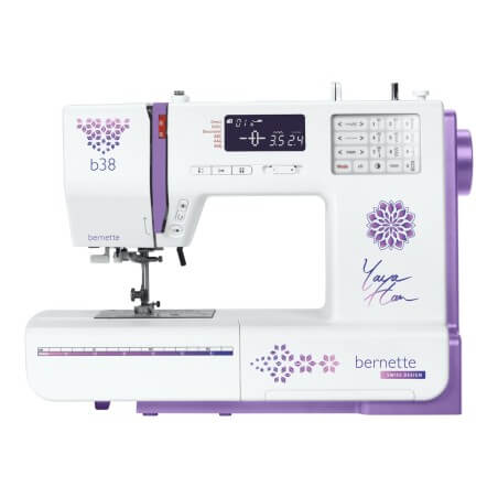 Machine à coudre Bernette B38 Yaya Han Edition - design violet exclusif signé Yaya Han