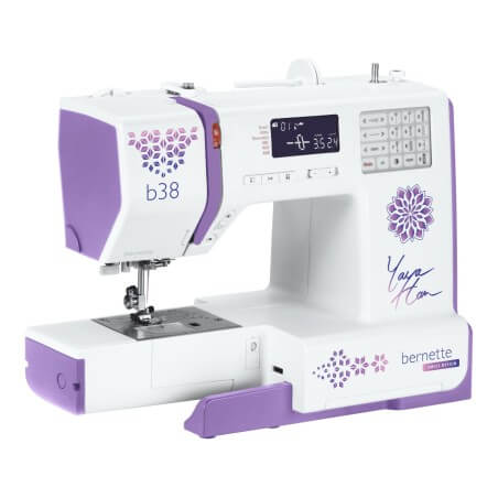Machine à coudre Bernette B38 Yaya Han Edition - bras libre dégagé pour les manches et les ourlets