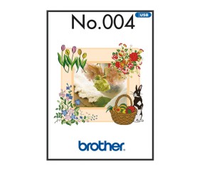 Clé USB de motifs de broderie Brother n°4 - Printemps