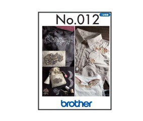 Clé USB de motifs de broderie Brother n°12 - Motifs décoratifs fantaisie
