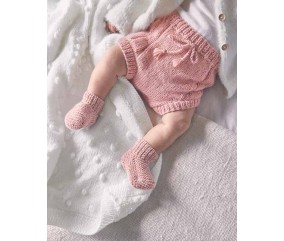 E-MODELE BEBE - COUVERTURE ROSALINE - PHILDAR