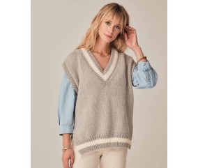 E-MODELE FEMME - DEBARDEUR LOUISA - PHILDAR