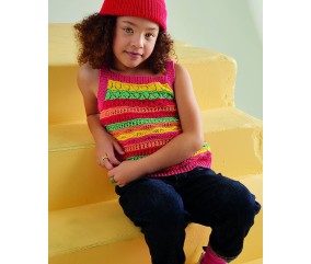 E-MODELE ENFANT - DEBARDEUR DYNA - PHILDAR