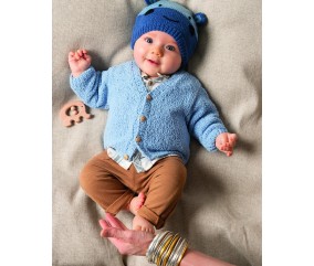 E-MODELE BEBE - GILET STEEVY - PHILDAR