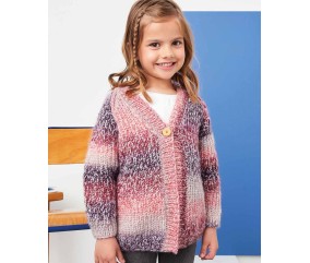 E-MODELE ENFANT - GILET JULIE - PHILDAR