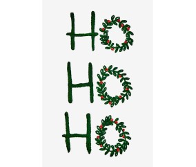 Patron de broderie Ho Ho Ho DMC - modèle à télécharger
