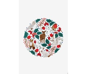 Patron de broderie Bois de Noël DMC - modèle à télécharger