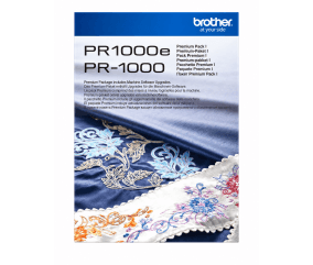 Premium Pack I Brother PRUGK1 - Mise à niveau PR1000 et PR1000e