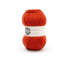 Fil à tricoter PINGOREX BABY - Pingouin - coloris Terre Cuite, pelote