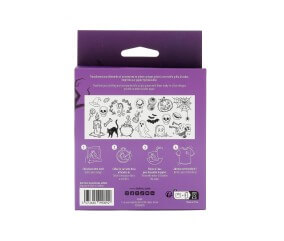 Kit de broderie Halloween Bohin - les 20 motifs hydrosolubles