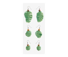 Patron de macramé Boucles d'oreilles Unfa DMC - modèle à télécharger