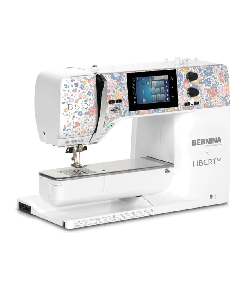 BERNINA 580 Liberty Edition, machine à coudre, quilter et broder en édition limitée