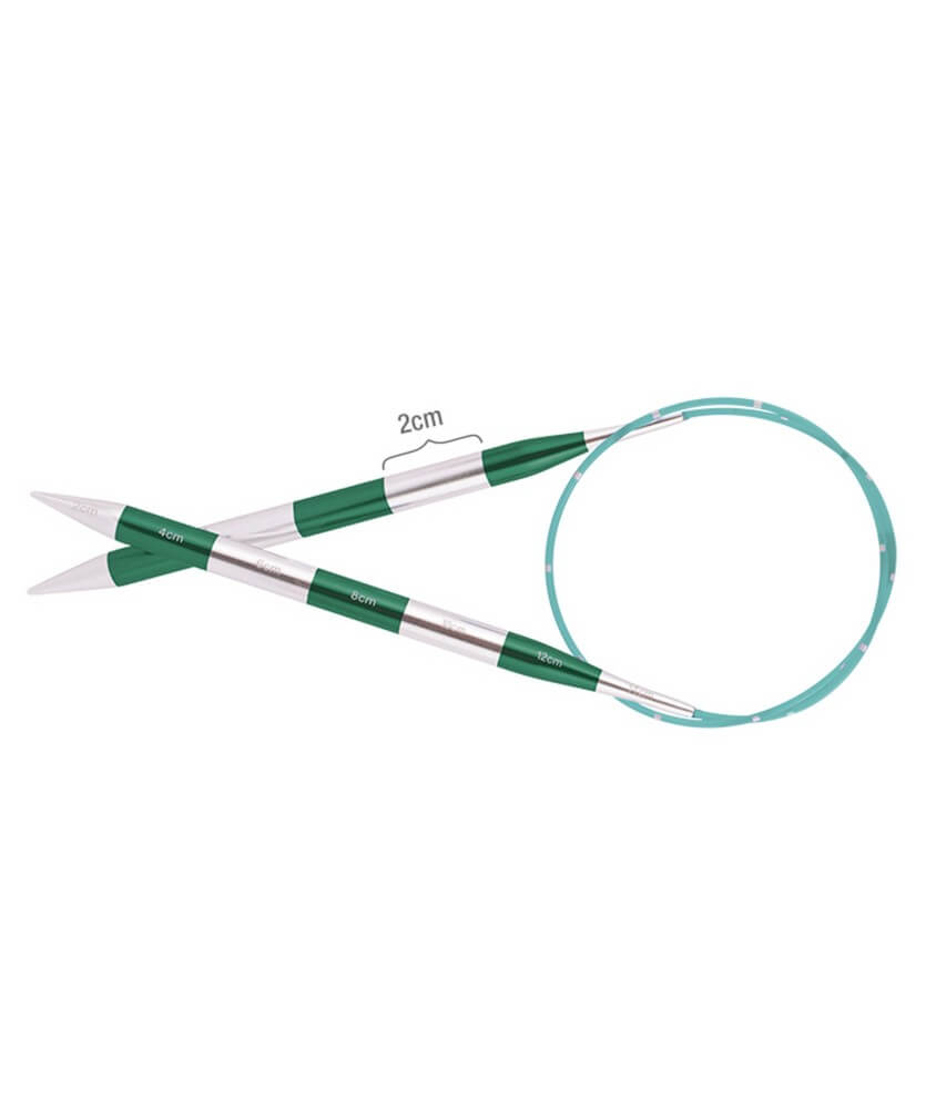 Aiguilles à tricoter circulaires fixes cable 80 cm Smartstix du N° 3 à 5 - Knitpro - 3,5