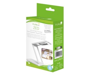 Lampe loupe LED pliable rechargeable Zed - Grossissement x3 - PURElite