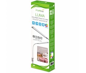 Lampe LED à pince Luma 580 lumens - Bras flexible - PURElite