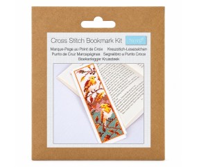 Kit marque-page point de croix Tweet - 6 x 20 cm - Trimits
