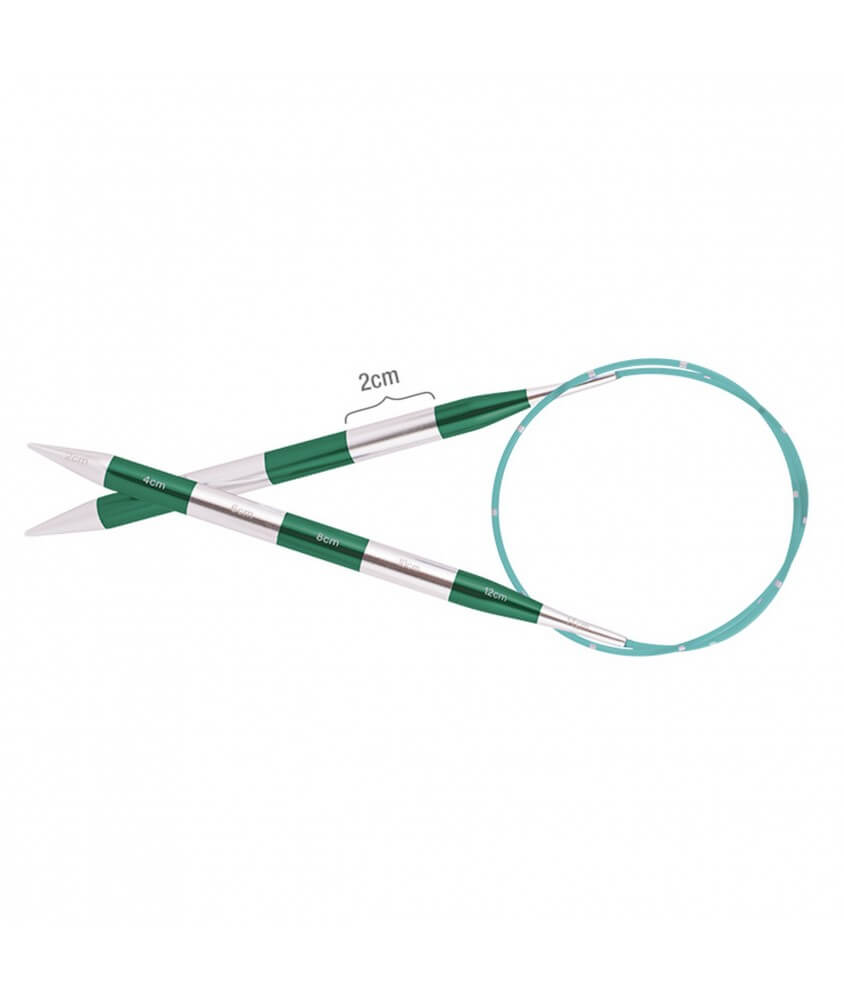 Aiguilles circulaires fixes cable 80 cm Smartstix du N° 3 à 5 - Knitpro Aiguilles circulaires fixes cable 80 cm Smartstix du N° 3 à 5 - Knitpro