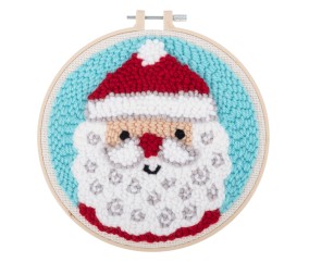 Kit punch needle Père Noël...