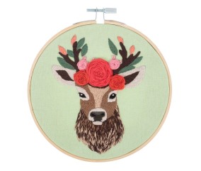 Kit broderie avec cercle...