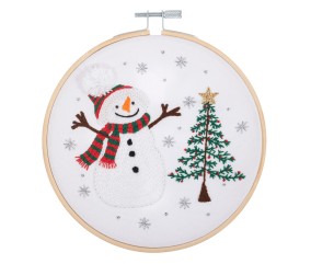 Kit broderie avec cercle...