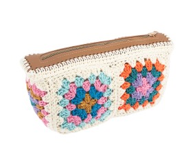 Kit crochet pochette zippée...