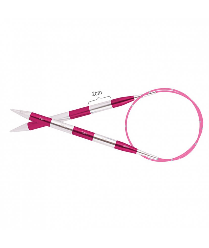 Aiguilles circulaires fixes cable 100 cm Smartstix du N° 3 à 10 - Knitpro Aiguilles circulaires fixes cable 100 cm Smartstix du N° 3 à 10 - Knitpro