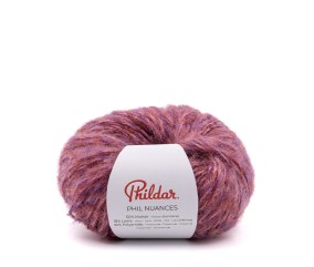 Laine Phil Nuances - Phildar - mohair mouliné multicolore