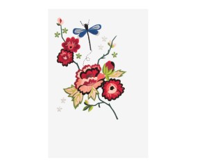 Patron de broderie Pivoine...