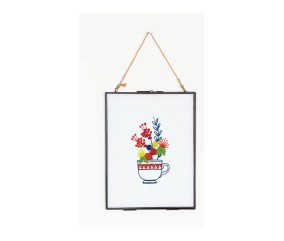 Patron de broderie Fleurs...