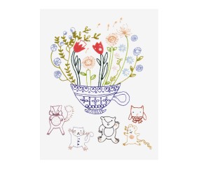 Patron de broderie Coupe...