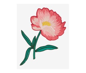Patron de broderie Pivoine...