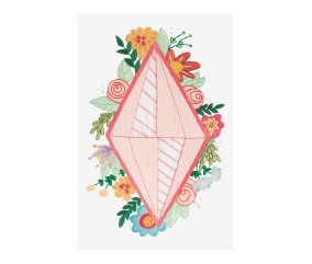 Patron de broderie Diamants...