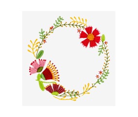 Patron de broderie Couronne...