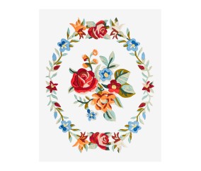 Patron de broderie Couronne...